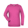 Basic Sweat James & Nicholson jn793 - pink