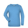 Basic Sweat James & Nicholson jn793 - sky blue