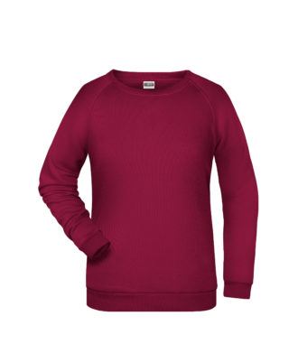 Basic Sweat James & Nicholson jn793 - wine