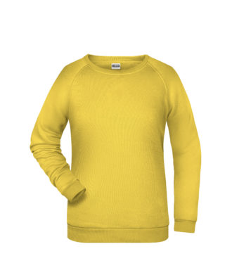 Basic Sweat James & Nicholson jn793 - yellow