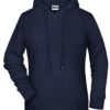 Ladies' Bio Hoody James & Nicholson - navy