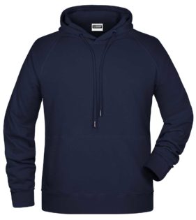 Mens Bio Hoody - navy