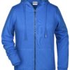 Ladies' Bio Zip Hoody James & Nicholson - cobalt