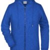 Ladies' Bio Zip Hoody James & Nicholson - ink melange