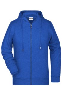 Ladies' Bio Zip Hoody James & Nicholson - ink melange