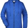 Ladies' Bio Zip Hoody James & Nicholson - royal heather