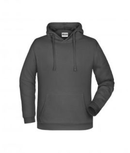 Basic Hoody Man James & Nicholson - graphite