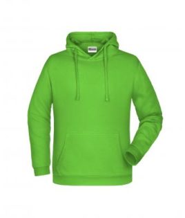 Basic Hoody Man James & Nicholson - lime green