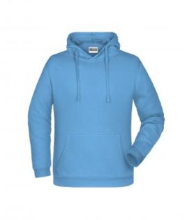 Basic Hoody Man James & Nicholson - skyblue