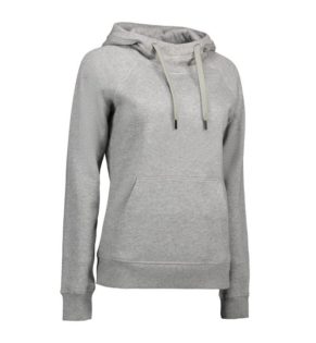 Identity Core Damen Hoodie - grau meliert