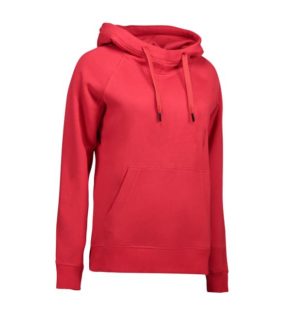 Identity Core Damen Hoodie - rot