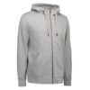 Identity Core Full Zip Hoodie - grau meliert