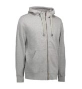 Identity Core Full Zip Hoodie - grau meliert