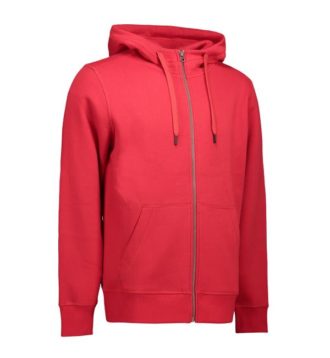 Identity Core Full Zip Hoodie - rot