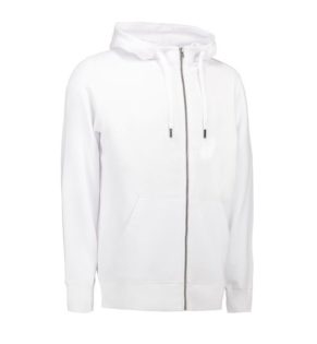 Identity Core Full Zip Hoodie - weiß