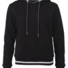 Ladies' Club Hoody James & Nicholson - black white