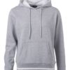 Ladies' Club Hoody James & Nicholson - grey heather white