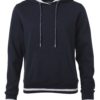 Ladies' Club Hoody James & Nicholson - navy white