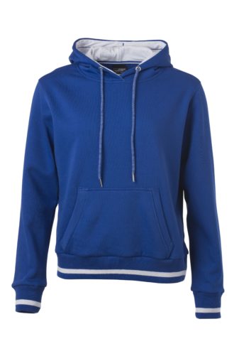 Ladies' Club Hoody James & Nicholson - royal white