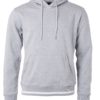 Men's Club Hoody James & Nicholson - grey heather white