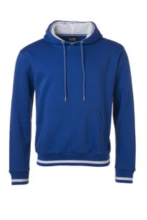 Men's Club Hoody James & Nicholson - royal white