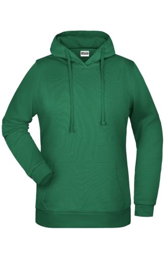 Basic Hoody Lady James & Nicholson - irish green