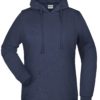 Basic Hoody Lady James & Nicholson - navy