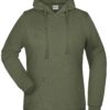 Basic Hoody Lady James & Nicholson - olive