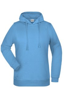 Basic Hoody Lady James & Nicholson - skyblue