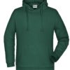 Basic Hoody Man James & Nicholson - dark green