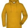 Basic Hoody Man James & Nicholson - gold yellow