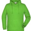 Basic Hoody Man James & Nicholson - lime green