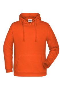 Basic Hoody Man James & Nicholson - orange