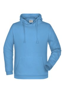 Basic Hoody Man James & Nicholson - skyblue