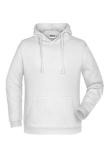 Basic Hoody Man James & Nicholson - white