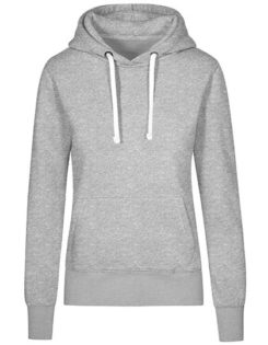 XO Hoody Sweater Women Promodoro - heather grey