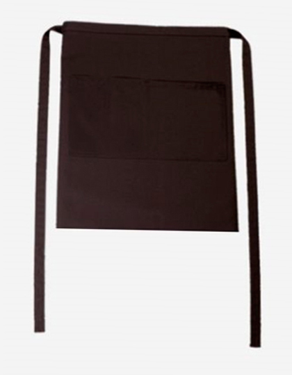 Bistroschürze Roma Bag 50 x 78 cm CG Workwear - chocolate