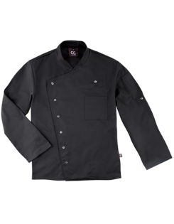 Chef's Jacket Turin Man Classic CG Workwear - black
