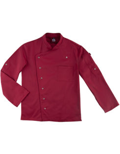 Chef's Jacket Turin Man Classic CG Workwear - cherry