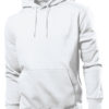 Hooded Sweatshirt Stedman - white