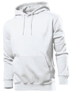 Hooded Sweatshirt Stedman - white