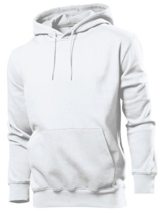 Hooded Sweatshirt Stedman - white