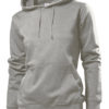 Hooded Women Sweatshirt Stedman - grey heather