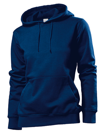 Hooded Women Sweatshirt Stedman - navy