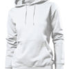 Hooded Women Sweatshirt Stedman - white