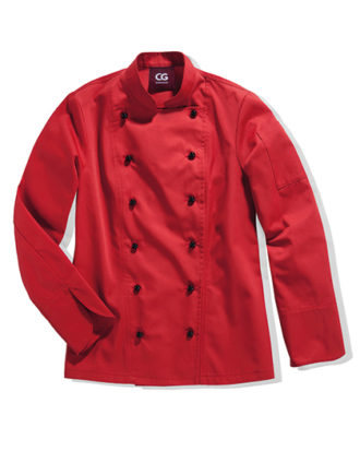 Kochjacke Rimini Lady CG Workwear - red