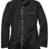 Kochjacke Trapani Man CG Workwear - black white