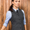 Ladeis Herringbone Waistcoat Premier