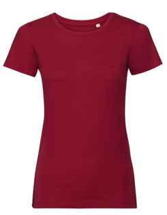Ladies' Authentic Tee Pure Organic Russell - classic red