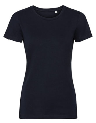 Ladies' Authentic Tee Pure Organic Russell - french navy